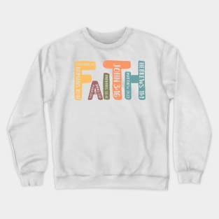 Religious Christian Bible Verse Gift For Men Women Crewneck Sweatshirt